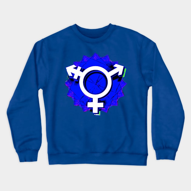 Transgender Crewneck Sweatshirt by momomoma